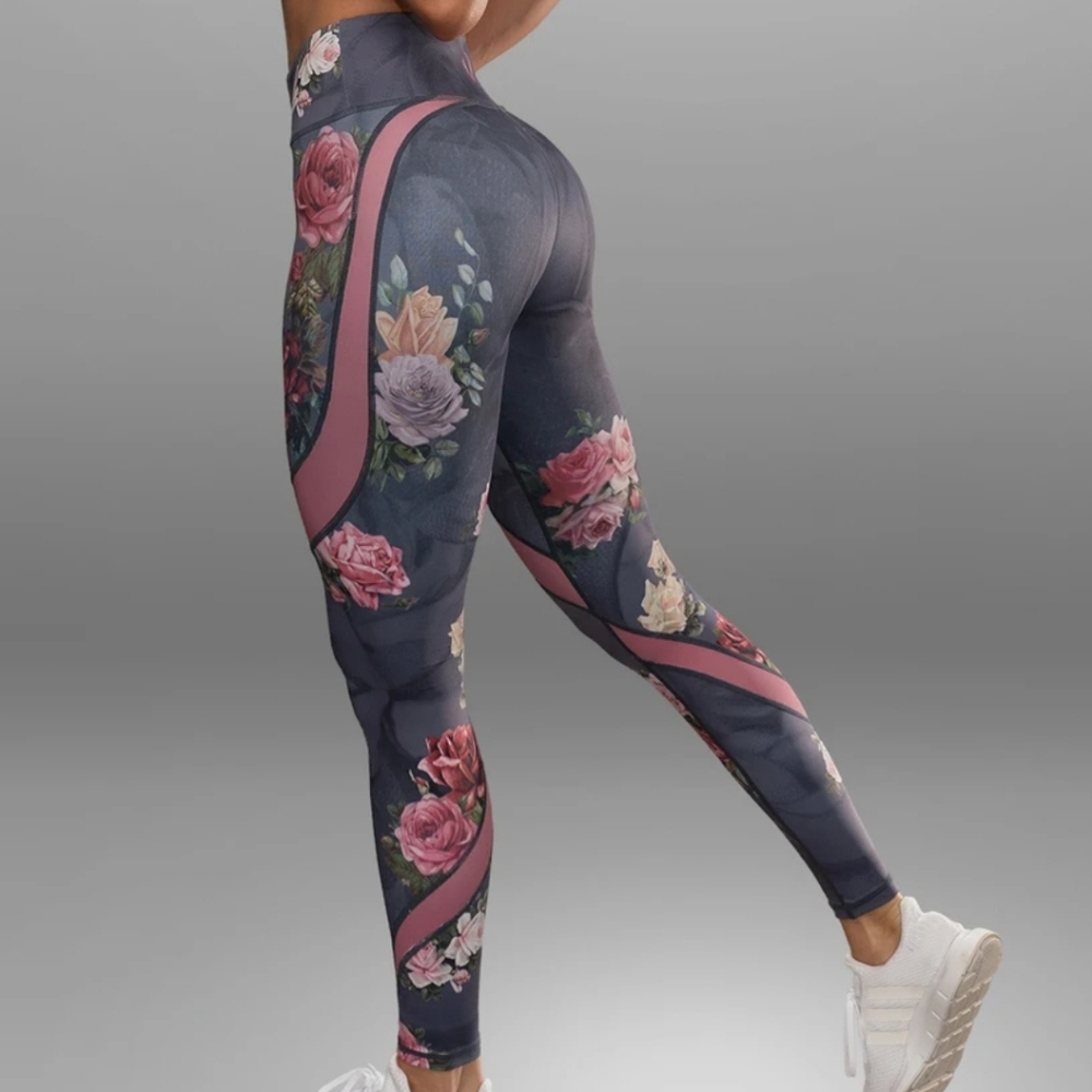 Violate the Dress code Floral Legging Small